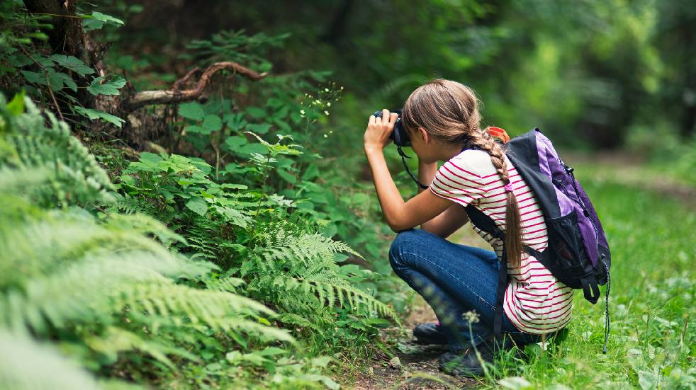 nature photographer girl